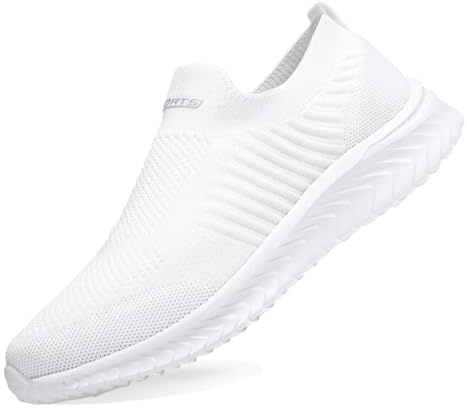 Slip on Zapatillas Deportivas Mujer Hombre Zapatillas de Running Ligero Calzado Transpirables Gimnasio Casual Sneakers Zapatos para Correr Cómodo Atlético