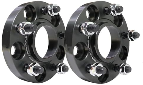 DZSMACHENGSM Spurverbreiterungen Für VW Für Golf 7 Mk7 5x112 CB 57,1 M14 * 1,5 Flansch Platte T6-7075 Spurverbreiterungen Aluminium Hub Verbreitert Adapter Spurverbreiterungsadapter(Spacer 25mm)