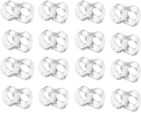 GXGM 16 Stücke Türstopper Klinke Anti-Kollision Türklinkenpuffer Antikollisionsring Schutzhülle Türgriff Schutz Türstopper Wand Türgriff Stopper Türstopper Griff für Türgriff Wand Schützen