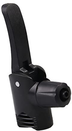 SOIMISS 3 Stück Doppelkopf Fahrradpumpenadapter Amerikanisch Zu Britisch Ventil Schwarz Leichtes Langlebiges PVC Zubehör Für Fahrradreifen Schlauchadapter Für Camping Und Reparatur