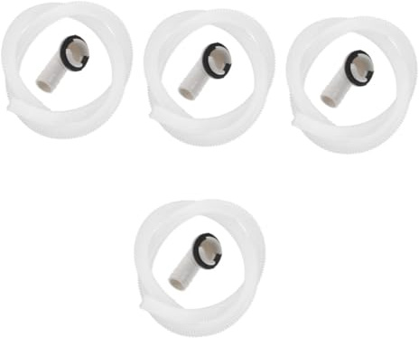 VICASKY 4 Pezzi Kit Tubo Scarico Condensa Condizionata Trasparente con Raccordo Flessibile per Unità Split e