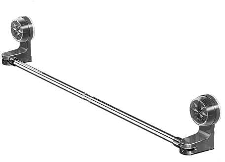 Barra portasciugamani a, gancio retrattile regolabile per risparmiare spazio, forte tenuta con design girevole, facile installazione, bagno, camera da letto, cucina, armadio, hotel, 30 x 11,2