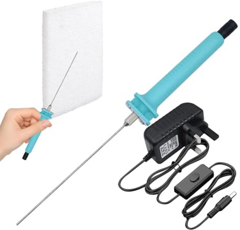 DAJASD Taglia Polistirolo, 15 Cm 100-240 V/27 W Taglierina Polistirolo, Taglia Polistirol Professionale, Taglierina Elettrica Per Polistirol, Per Fai Da Te, Opere D'arte(taglierin EU)