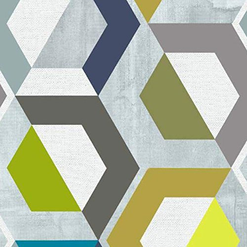 Klebefolie Möbelfolie Honey Comb bunt geometrisch Dekorfolie 45 cm x 200 cm Selbstklebefolie