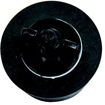 EDENEA - Bouchon Hivernage Piscine - 2 - 63 - Diamètre Bas 53mm Haut 62mm - Protection Hiver Bassin Tuyauterie Buse Refoulement Prise Balai