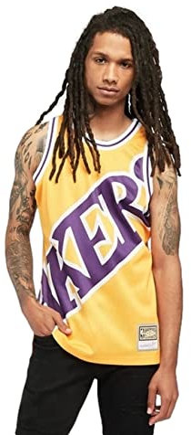 Mitchell & Ness M&N Big Face 2.0 Basketball Jersey HWC LA Lakers - M