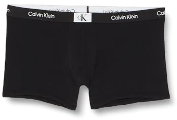 Calvin Klein Trunk 3Pk 000Nb3528A, Boxer Uomo, Nero (Black Black Black), XS