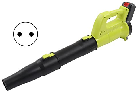 XHTLLO Souffleur à Feuilles, 12 000 TR/Min, Vitesse 42 M/s, Commande à 1 Bouton, Souffleur électrique, Conception à Flux Axial, Souffleur à Feuilles sans Fil, Souffleur Industriel(UE100-240V)