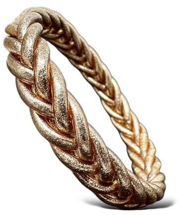 Yvelise Bracciale buddista certificato realizzato in Thailandia, con autentico Mantra, M : 6,2cm de diamètre intérieur, Silicone
