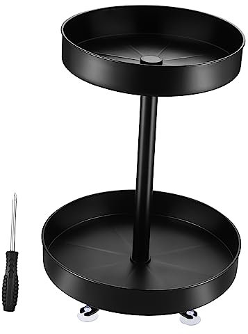 LABRIMP Organizador De Condimentos Giratorio Resistente Con Bandeja Rotativa Para Almacenamiento y Orden Encimera De Cocina Versátil y Fácil De Usar