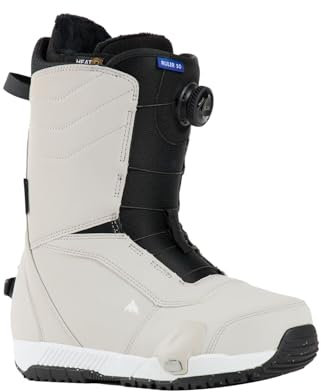 Burton – Botas de snowboard Ruler Step on Gray Cloud para hombre, talla 42.5, color gris