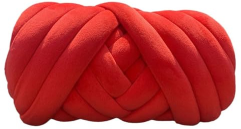 Namzi Hilo grueso de 250 g para tejer cobija de ganchillo, suave de algodón extra lavable, hilo gigante voluminoso para tejer, manualidades, ganchillo, bricolaje, sofá, cama, manta o almohada para