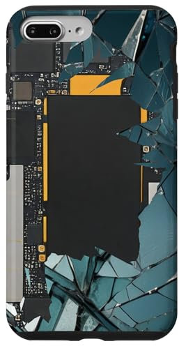 Plan de carte mère vintage Coque pour iPhone 7 Plus/8 Plus