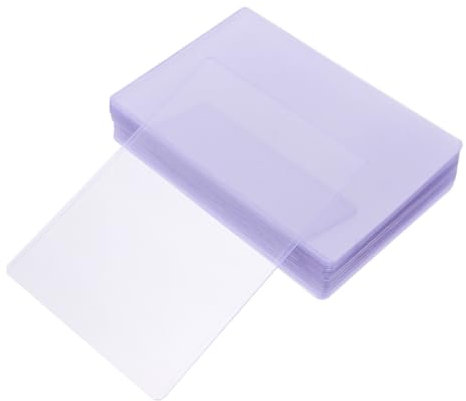 AUTSUPPL 50stücke Hartplastik-kartenhüllen Transparente Fotohüllen Wasserdichte Kartenhalter Für Postkarten Idealer Schutz Für Fotos Und Sammlerstücke Vertikal