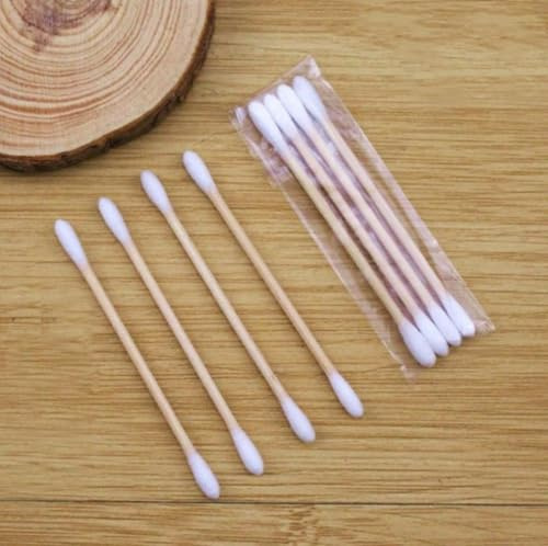 100 Stück einzeln verpackte Hotel-Eitelkeiten-Set, Hotel-Hotelleistungen, Hygieneprodukte einschließlich kosmetischer Wattestäbchen, Wattestäbchen