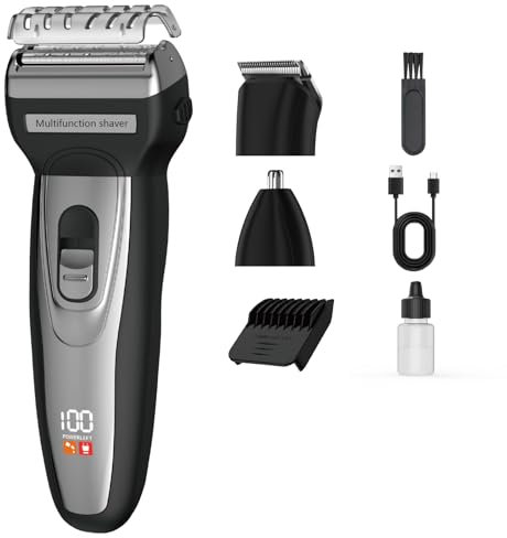 Yineel tondeuse cheveux homme professionel (Gris)