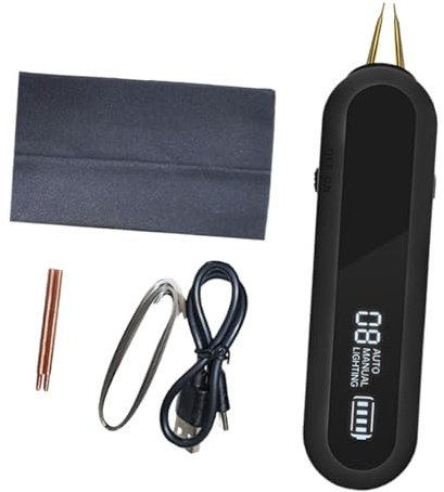 Sharplace Poste à souder par points portable, résistant à l'usure, pratique, 12 vitesses réglables, mini, pour les professionnels du bricolage et la