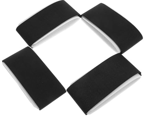 BESPORTBLE 4piezas Cinturones de Sujeción para Snowboard Correas de Nailon para Esquís Fijaciones de Snowboard para Transporte Uso Montaña Banda de Fijación para Esquís
