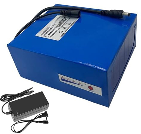 JHKJ 12V Polymer Rechargeable Lithium Battery Pack 12V 12Ah 16Ah 24Ah 33Ah 45Ah Durable Power Supply for Xenon Lamp LED Light Speaker Solar Street Light,12V,45Ah