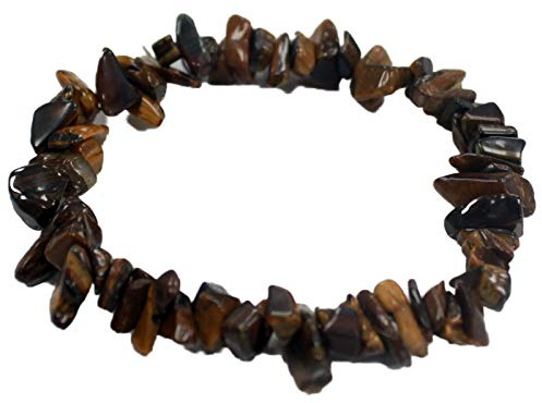 Ancient Wisdom Chipstone armband - tigeröga