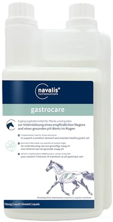 Navalis GastroCare | 1 l | Mangime complementare per cavalli ed equidi per sostenere uno stomaco sensibile e un pH sano nello stomaco | ADMR conforme