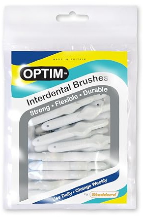 Stoddard Icon White Standard Interdental Brushes - Pack of 25