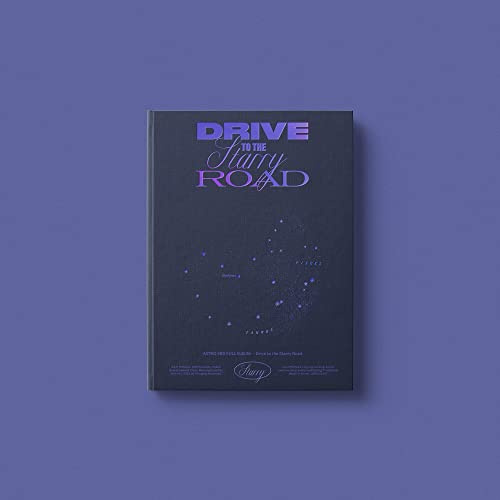 Fantagio Music ASTRO - Drive to the Starry Road [Starry Ver.] 3rd Album+Folded Poster+Extra Photocards Set/K-POP Sealed, Black, 170x230x13mm
