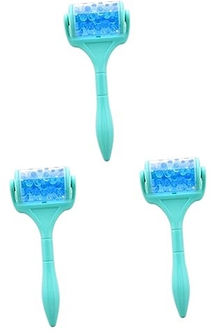 FRCOLOR 3st Handmassagegerät Gesichtsmassagegerät Aus Eisrolle Fürs Gesicht Gesichts- Massagerolle Gesichtsroller Rollenmassagegerät Gesicht Scrollrad Hautschönheitsinstrument