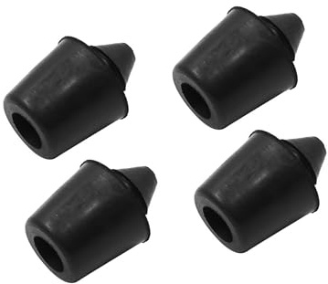 A ABSOPRO 4pz 17,5 x 24mm tampone Gomma Montaggio Blocco Ammortizzatore per Auto Porta Bagagliaio Cofano Sostituzione dell'articolo