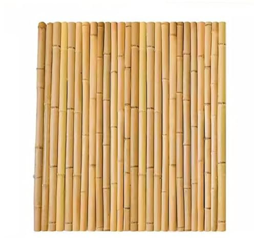 Panneau de clôture en bambou pour jardin, piscine, terrasse - Rouleau de 1,5 x 2 m