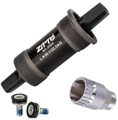 Movimento Centrale Perno Quadro Kit di utensili for movimento centrale conico quadrato filettato for bicicletta, strumento di rimozione for guarnitura con perno conico quadrato Movimento Centrale Mtb(