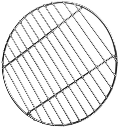Warmhm Grille De Barbecue en INOX Rond 22cm pour Cuisson Extérieure Accessoire De Barbecue Antiadhésif pour Légumes Viandes Et Poissons pour Camping