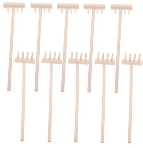 BESPORTBLE Lot de 24 Râteaux De Jardin Zen Râteaux De Peinture Sable Outils De Jardinage De Table Mini-Pelle Mini