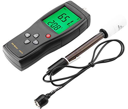 Tester pHmetro digitale, sensore intelligente 0.00~14.00 Strumento di misura dell'umidità pH AS218