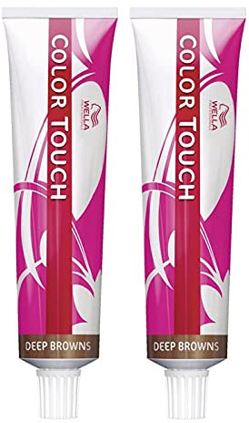 2er Wella Professionals Color Touch 3/66 Dunkelbraun Violett Intensiv 60 ml
