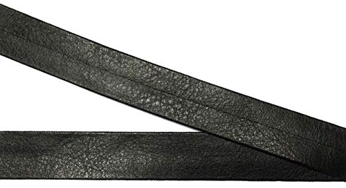 3 m Einfassband/Band aus Kunstleder schwarz 15 mm