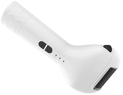 Beaupretty Pedicure Elettrico Rasoio Elettrico per Piedi e Raschietto per Rimuovere Morta Strumento per Pedicure Professionale Riutilizzabile Illuminazione LED e Ricarica USB