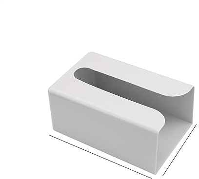 Kosmetiktücher Box Wandmontierte Taschentuchbox, selbstklebendes Taschentuchregal, Serviettenhalter, Spenderregal, nordisches Küchenhaus, platzsparendes Regal, Taschentuchbox für Esszimmer Badezimmer