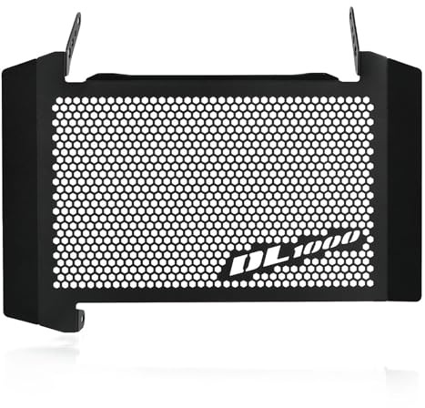 MJKBYTZA Fit For SUZUKI Vstrom1000 V-STROM1000 DL/V-Strom 1000 Dl1000 2014-2019 Motorcycle Radiator Guard Oil Cooler Cover Protector(B black)
