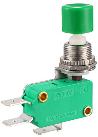 sourcing map 16A 125/250VAC NO SPDT NC Micro Interruptores de acción tipo Pulsador de 3 terminales