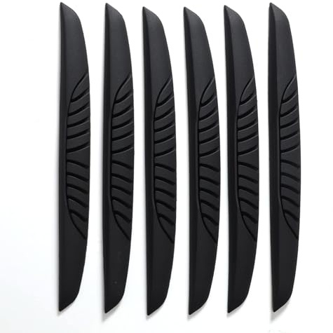 6 Pièces Protection Portière Voiture, Bandes Anti-Collision, Bord de Tole