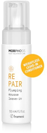 Framesi | New Morphosis Hair Treatment Line | Repair Pumpling Mousse 150 ml | Per Capelli Sfruttati