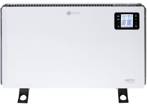 ADLER Chauffage convecteur LCD avec télécommande