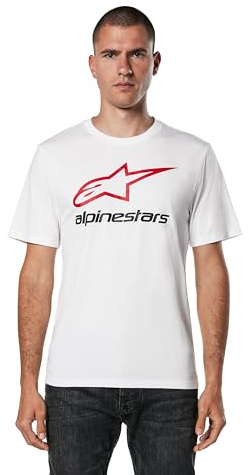 Alpinestars Herren Original Logo T-Shirt Kurzarmshirt für Männer mit Rundhalsausschnitt