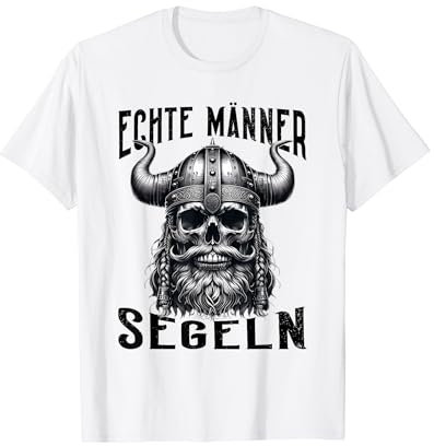 Kapitän Boot Segler Segeln T-Shirt