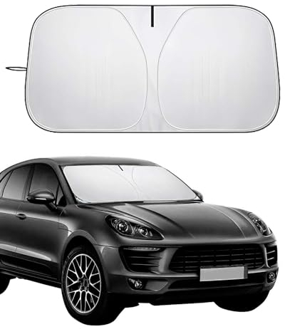 NebulaGlam Parasole per Auto, Parasole Parabrezza Auto Ripiegabile, Parasole Auto Parasole per la Parabrezza Anteriore, Isolamento Termico e Protezione UV bambino (XL)
