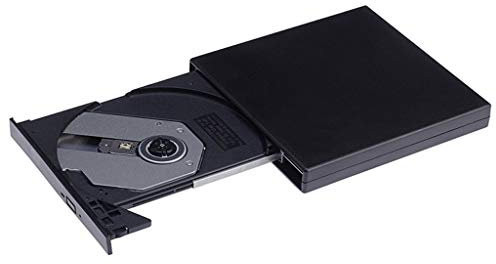 Portable USB External CD DVD Drive CD Player External Mobile Optical Drive DVD Burner External DVD Box Removable Disc Computer CD External USB Black
