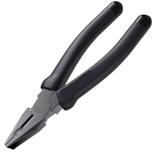 GSCLZ Bolzenschneider 7 Zoll Multifunktionszange, Kombizange, Abisolierzange, Cutter, Hochleistungs-Drahtzange, Beißzange, Handwerkzeuge Kettenschneider