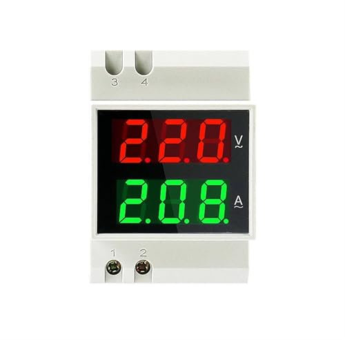 Voltímetro amperímetro D52-2042 220 V 380 V medidor de corriente de voltaje CA digital pantalla medidor eléctrico 1 pieza(Built-in CT,AC200-450V)