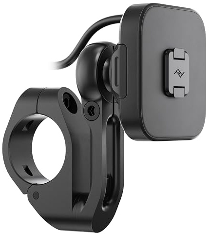Peak Design Support de barre de moto v2 : accessoires de moto, verrouillage et chargement, adapté aux motos, quads, bateaux et sports de puissance avec SlimLink